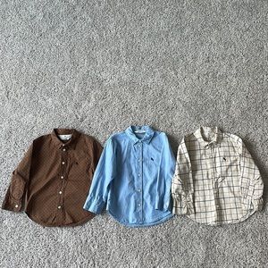 Bundle of 3 h&m long Sleeve collared shirts
